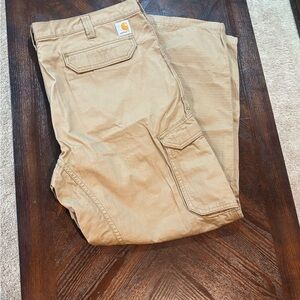 Carhartt Men's Khaki Cargo Pants